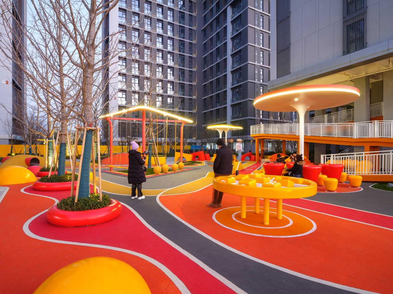 BIM建筑|奔流的熔岩 / 佰筑建筑设计 BIM建筑|奔流的熔岩 / 佰筑建筑设计