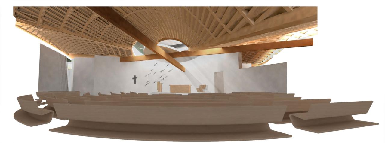BIM建筑|悬挂式屋顶:教堂与教区综合体 / Miralles Tagliabue EMBT BIM建筑|悬挂式屋顶:教堂与教区综合体 / Miralles Tagliabue EMBT