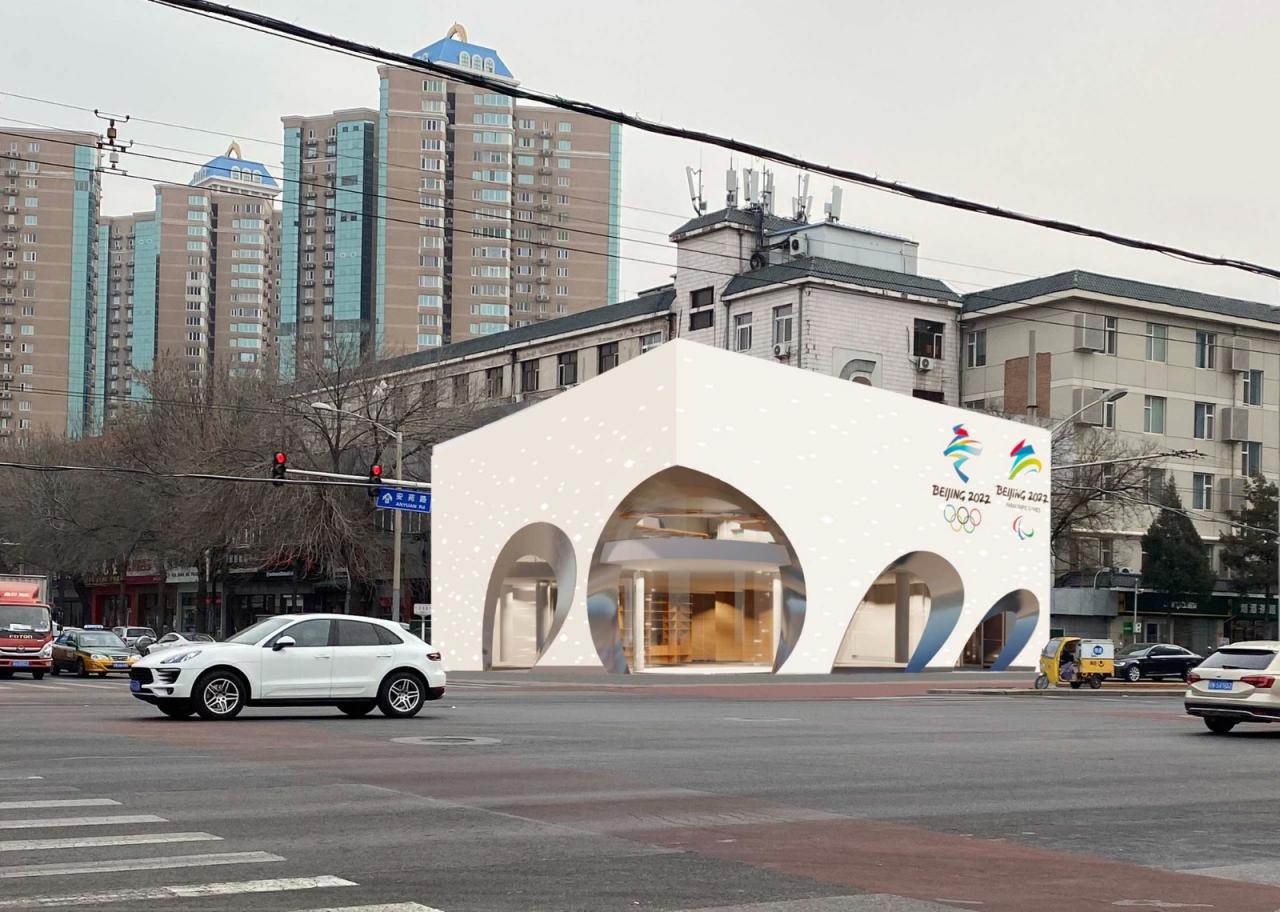 BIM建筑|冰晶盒子,亚运村街道办事处改造 / 中国建筑设计研究院 BIM建筑|冰晶盒子,亚运村街道办事处改造 / 中国建筑设计研究院