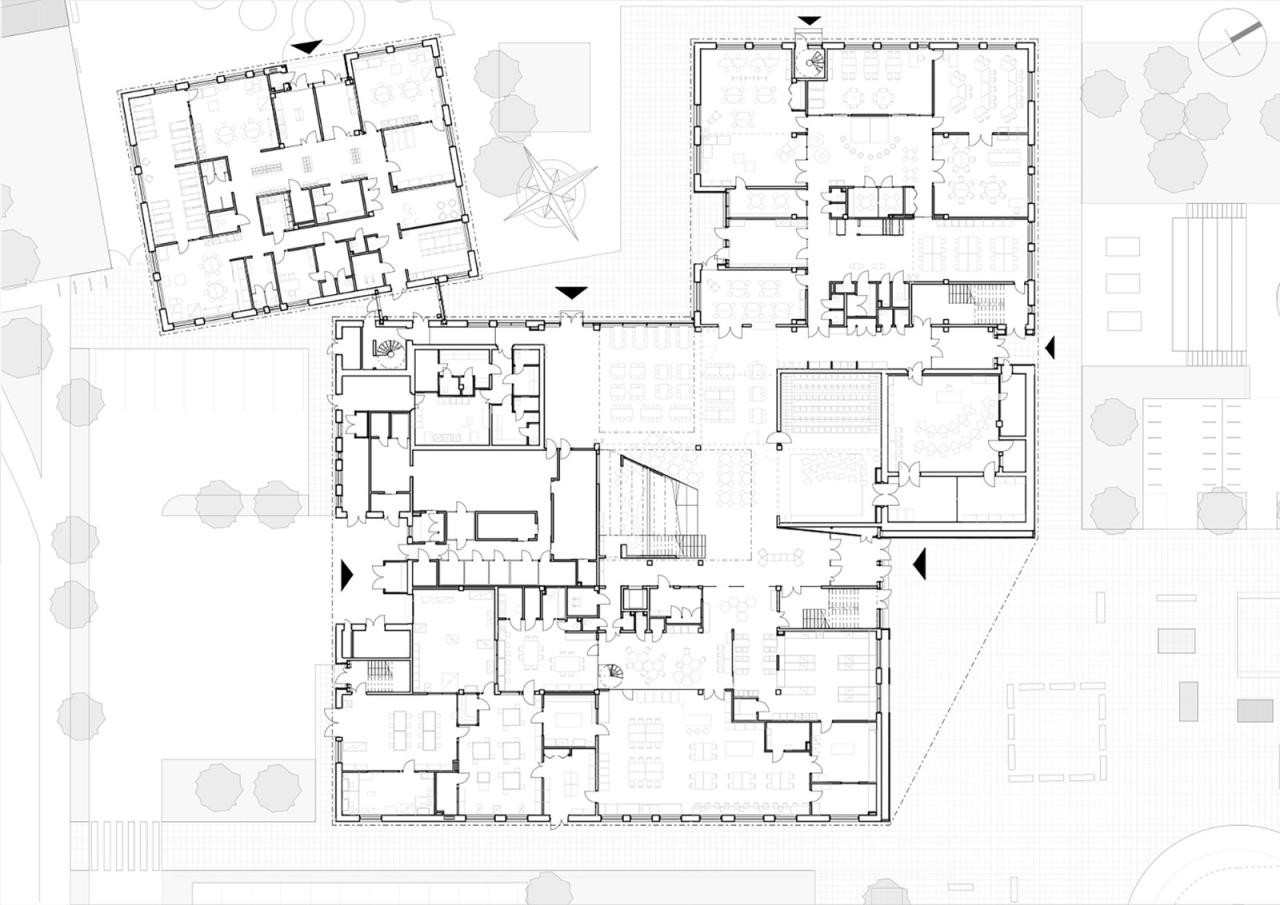 BIM建筑|汉卡萨尔米学校 / Parviainen Architects BIM建筑|汉卡萨尔米学校 / Parviainen Architects
