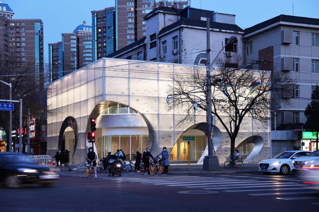 BIM建筑|冰晶盒子,亚运村街道办事处改造 / 中国建筑设计研究院 BIM建筑|冰晶盒子,亚运村街道办事处改造 / 中国建筑设计研究院