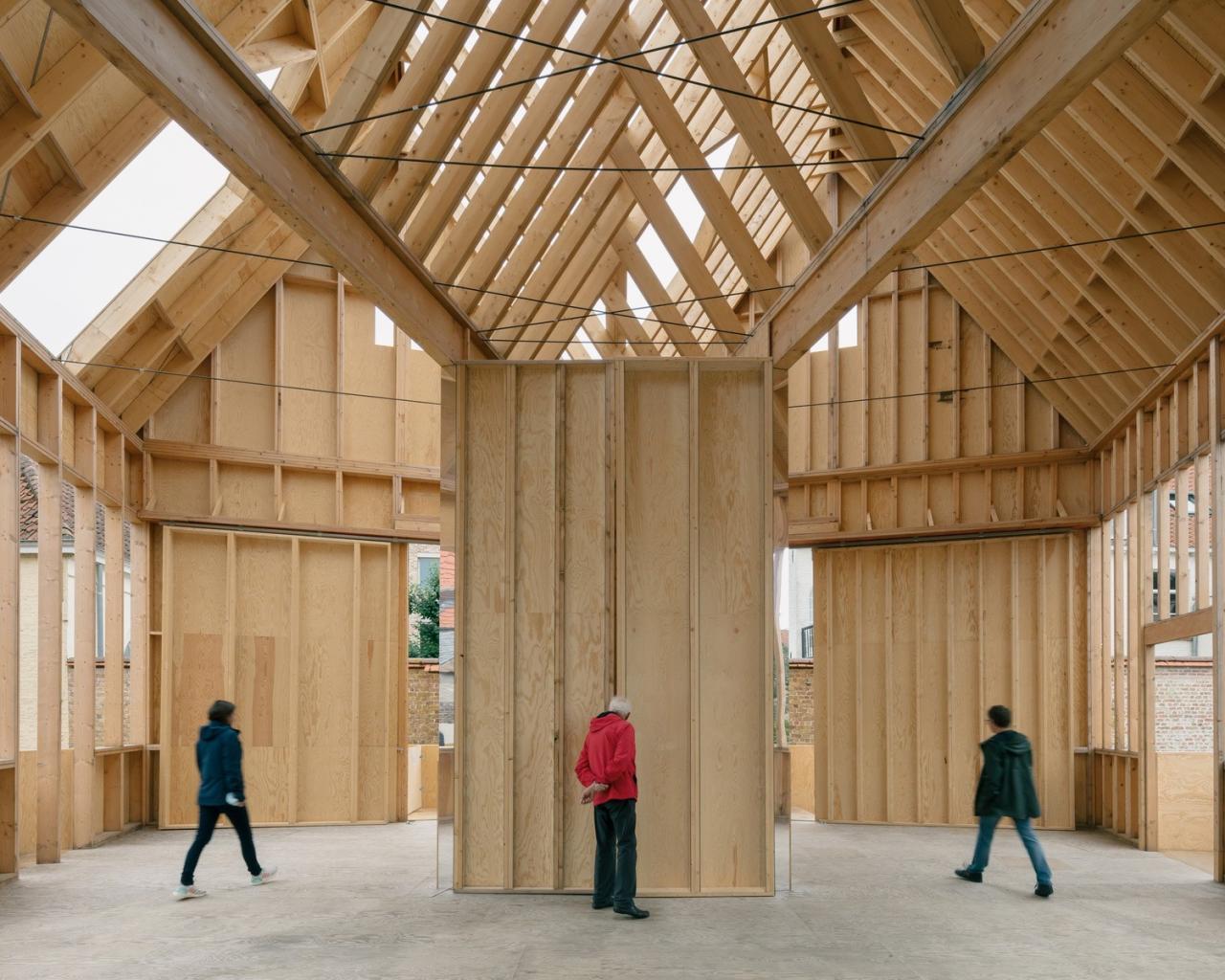 BIM建筑|布鲁日双联画展亭 / PARA BIM建筑|布鲁日双联画展亭 / PARA
