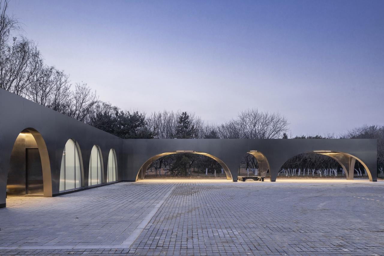BIM建筑|北京奥林匹克森林公园跑者服务站 / TEMP建筑设计工作室 BIM建筑|北京奥林匹克森林公园跑者服务站 / TEMP建筑设计工作室