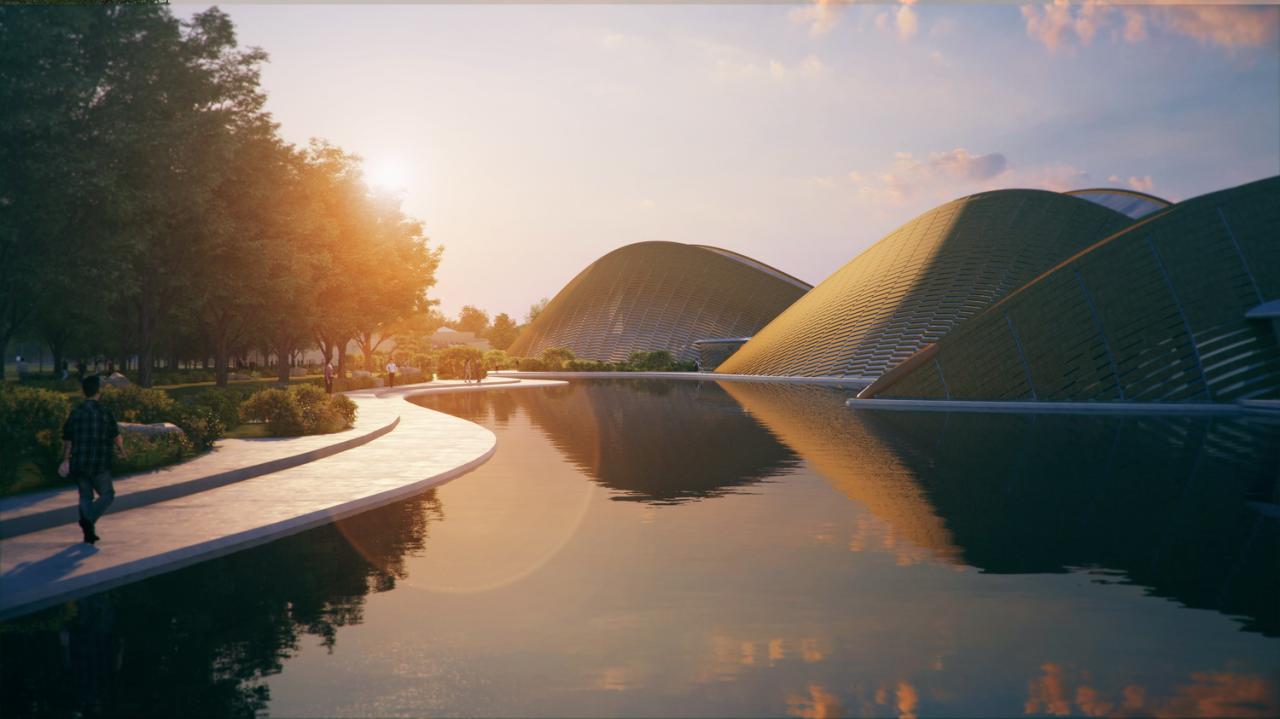 BIM建筑|三星堆博物馆新馆设计方案“三星堆之睛” / MAD BIM建筑|三星堆博物馆新馆设计方案“三星堆之睛” / MAD