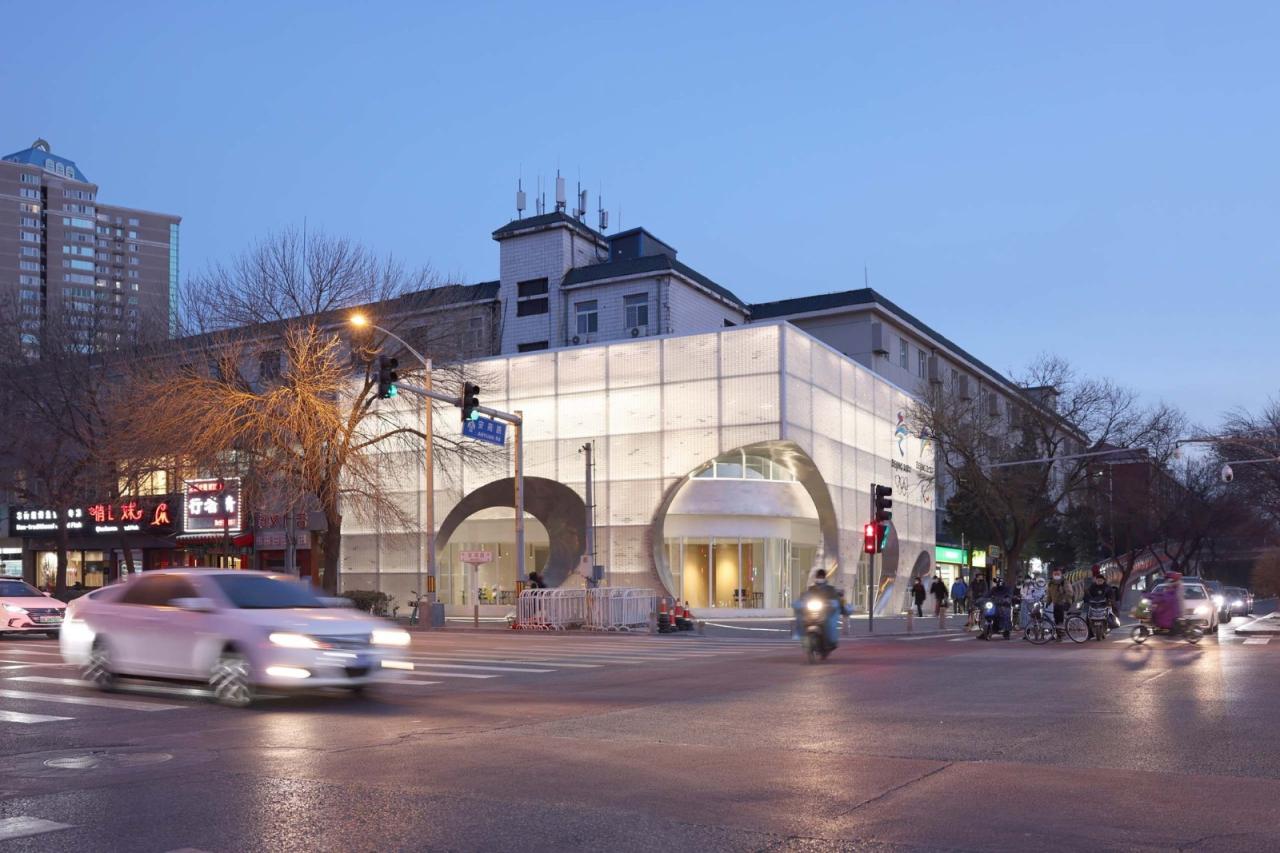 BIM建筑|冰晶盒子,亚运村街道办事处改造 / 中国建筑设计研究院 BIM建筑|冰晶盒子,亚运村街道办事处改造 / 中国建筑设计研究院