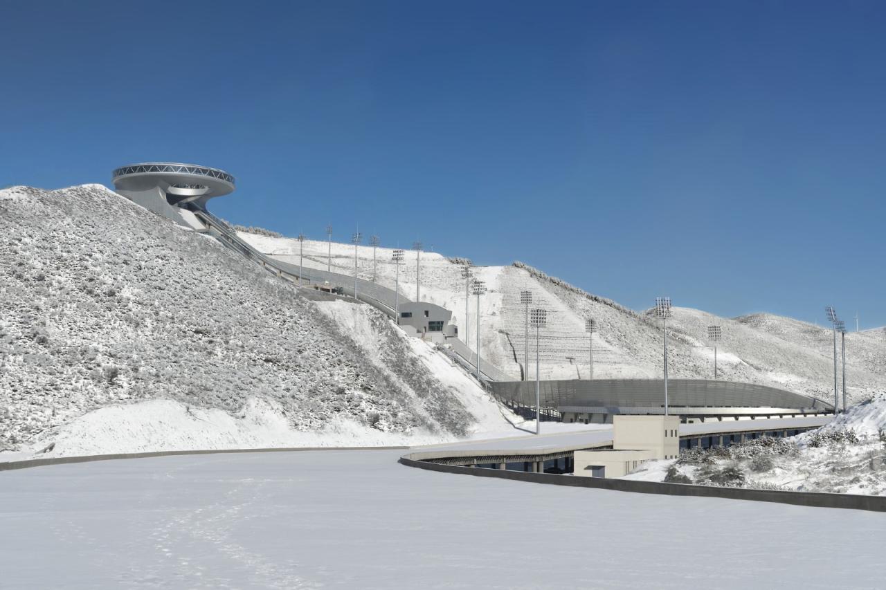 BIM建筑|国家跳台滑雪中心 / THAD 清华大学建筑设计研究院 BIM建筑|国家跳台滑雪中心 / THAD 清华大学建筑设计研究院