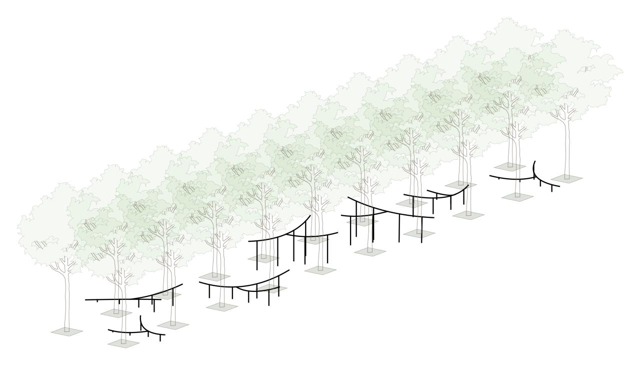 BIM建筑|北京奥林匹克森林公园跑者服务站 / TEMP建筑设计工作室 BIM建筑|北京奥林匹克森林公园跑者服务站 / TEMP建筑设计工作室