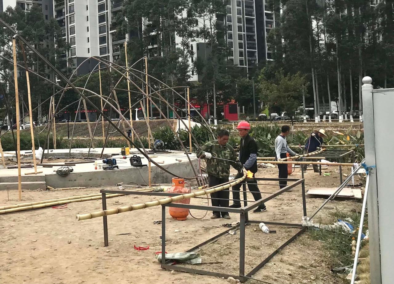 BIM建筑|花海竹亭,城市公园针灸式更新 / 竖梁社 + 华南理工大学建筑学院 BIM建筑|花海竹亭,城市公园针灸式更新 / 竖梁社 + 华南理工大学建筑学院