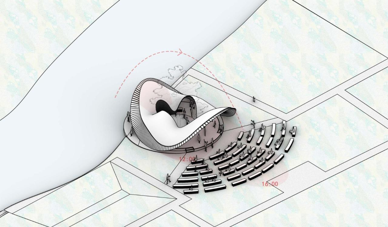 BIM建筑|花海竹亭,城市公园针灸式更新 / 竖梁社 + 华南理工大学建筑学院 BIM建筑|花海竹亭,城市公园针灸式更新 / 竖梁社 + 华南理工大学建筑学院