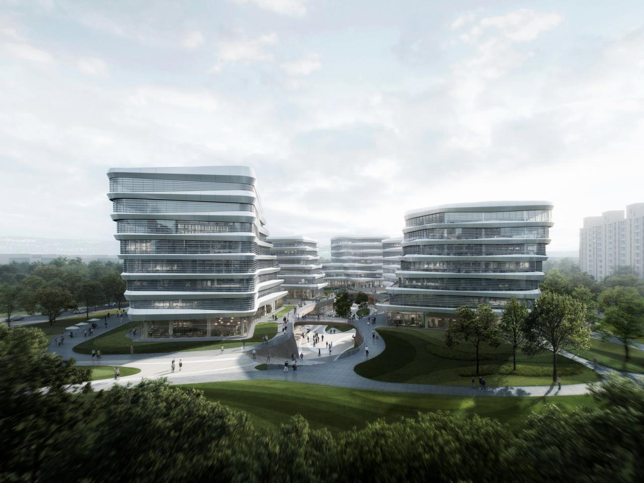 BIM建筑|西山智谷——北京协同创新园 / CAA建筑事务所 BIM建筑|西山智谷——北京协同创新园 / CAA建筑事务所