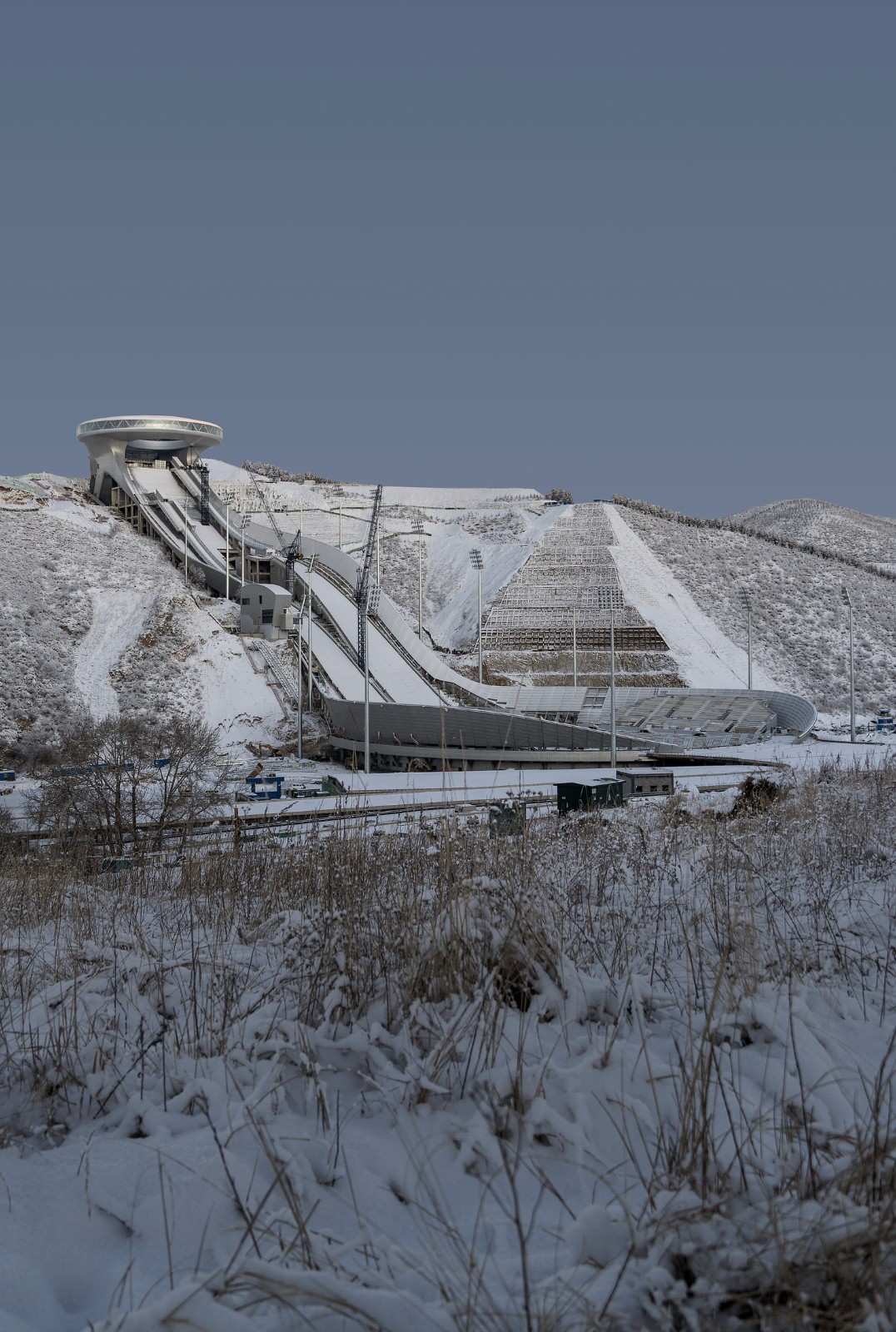 BIM建筑|国家跳台滑雪中心 / THAD 清华大学建筑设计研究院 BIM建筑|国家跳台滑雪中心 / THAD 清华大学建筑设计研究院