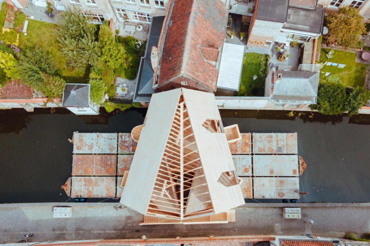 BIM建筑|布鲁日双联画展亭 / PARA BIM建筑|布鲁日双联画展亭 / PARA