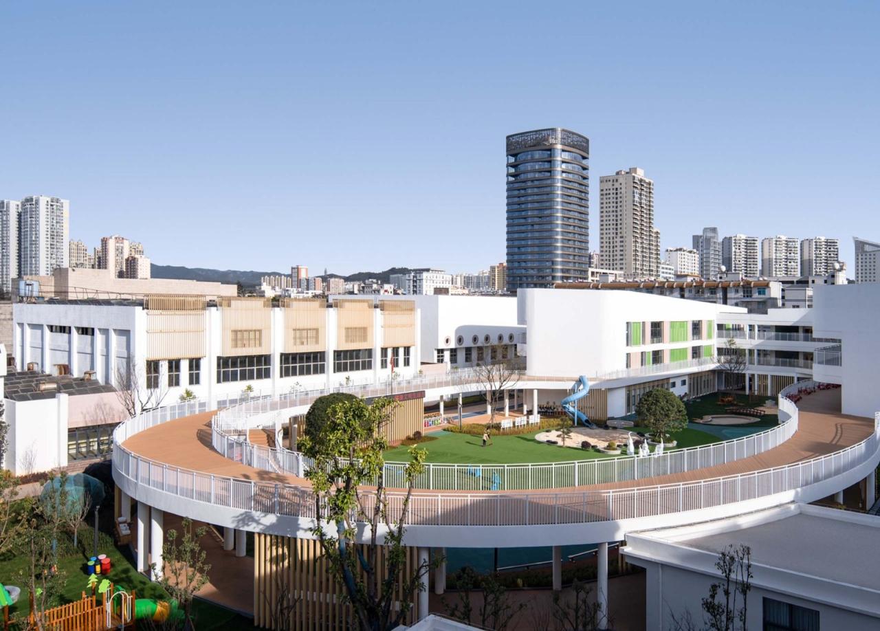 BIM建筑|云南省玉溪市第一幼儿园教育集团桂山园更新 / 上海思序建筑规划设计 BIM建筑|云南省玉溪市第一幼儿园教育集团桂山园更新 / 上海思序建筑规划设计