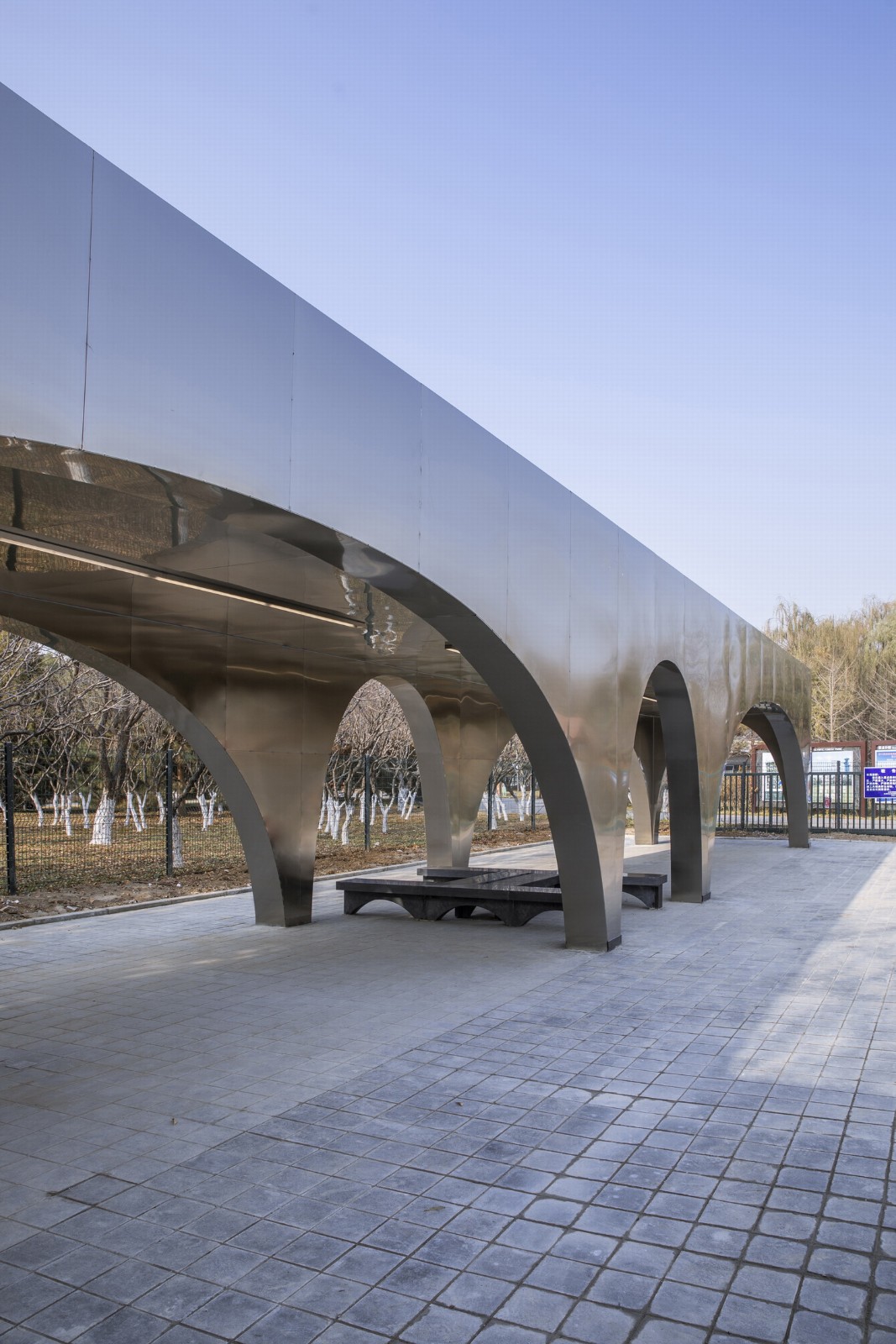 BIM建筑|北京奥林匹克森林公园跑者服务站 / TEMP建筑设计工作室 BIM建筑|北京奥林匹克森林公园跑者服务站 / TEMP建筑设计工作室