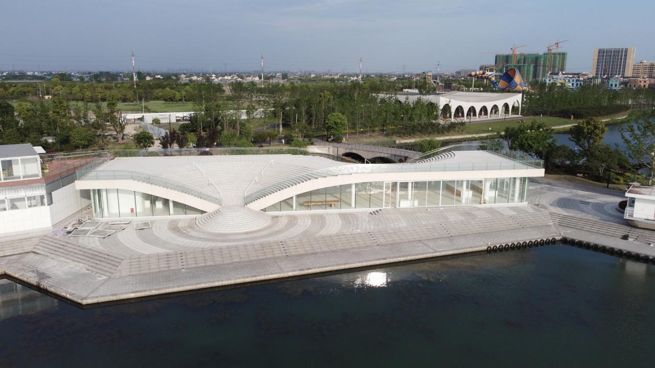 BIM建筑|银杏天鹅湖游船码头 / 禾下建筑 BIM建筑|银杏天鹅湖游船码头 / 禾下建筑
