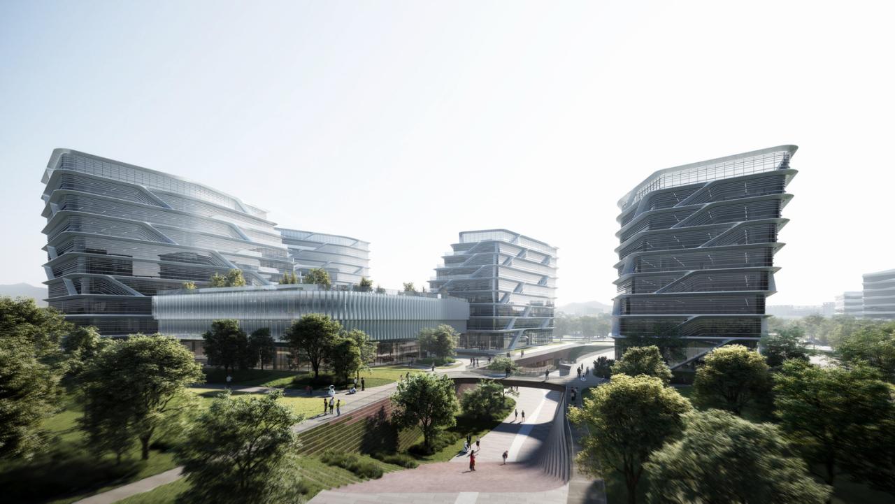 BIM建筑|西山智谷——北京协同创新园 / CAA建筑事务所 BIM建筑|西山智谷——北京协同创新园 / CAA建筑事务所