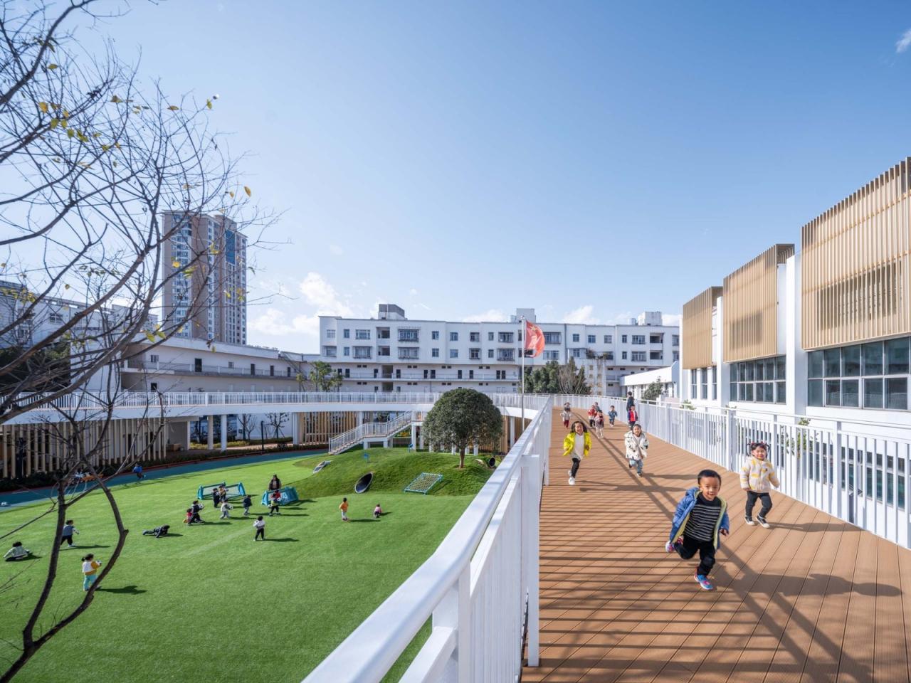 BIM建筑|云南省玉溪市第一幼儿园教育集团桂山园更新 / 上海思序建筑规划设计 BIM建筑|云南省玉溪市第一幼儿园教育集团桂山园更新 / 上海思序建筑规划设计