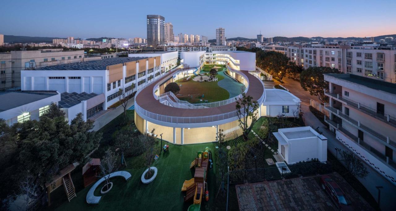 BIM建筑|云南省玉溪市第一幼儿园教育集团桂山园更新 / 上海思序建筑规划设计 BIM建筑|云南省玉溪市第一幼儿园教育集团桂山园更新 / 上海思序建筑规划设计