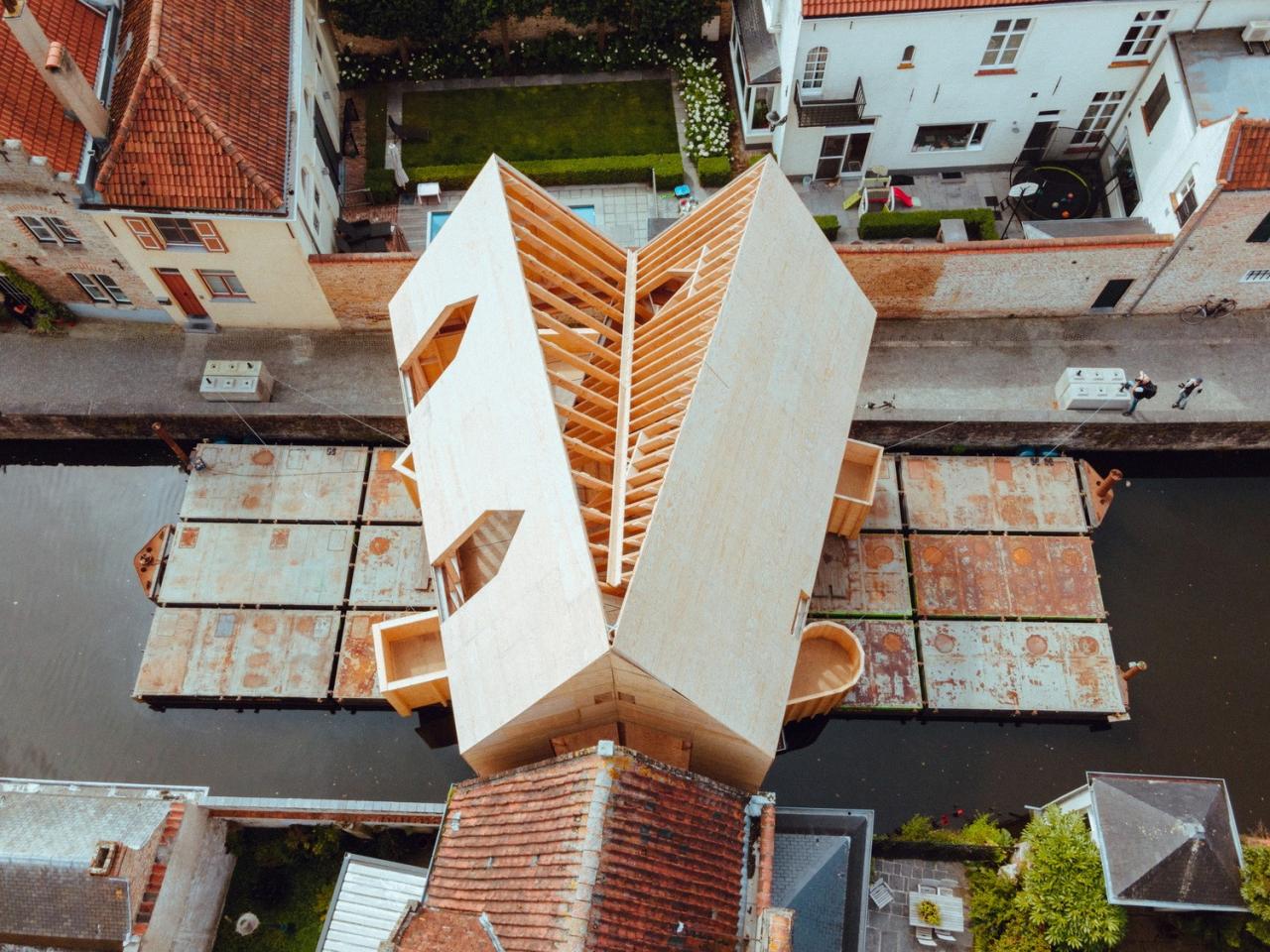 BIM建筑|布鲁日双联画展亭 / PARA BIM建筑|布鲁日双联画展亭 / PARA