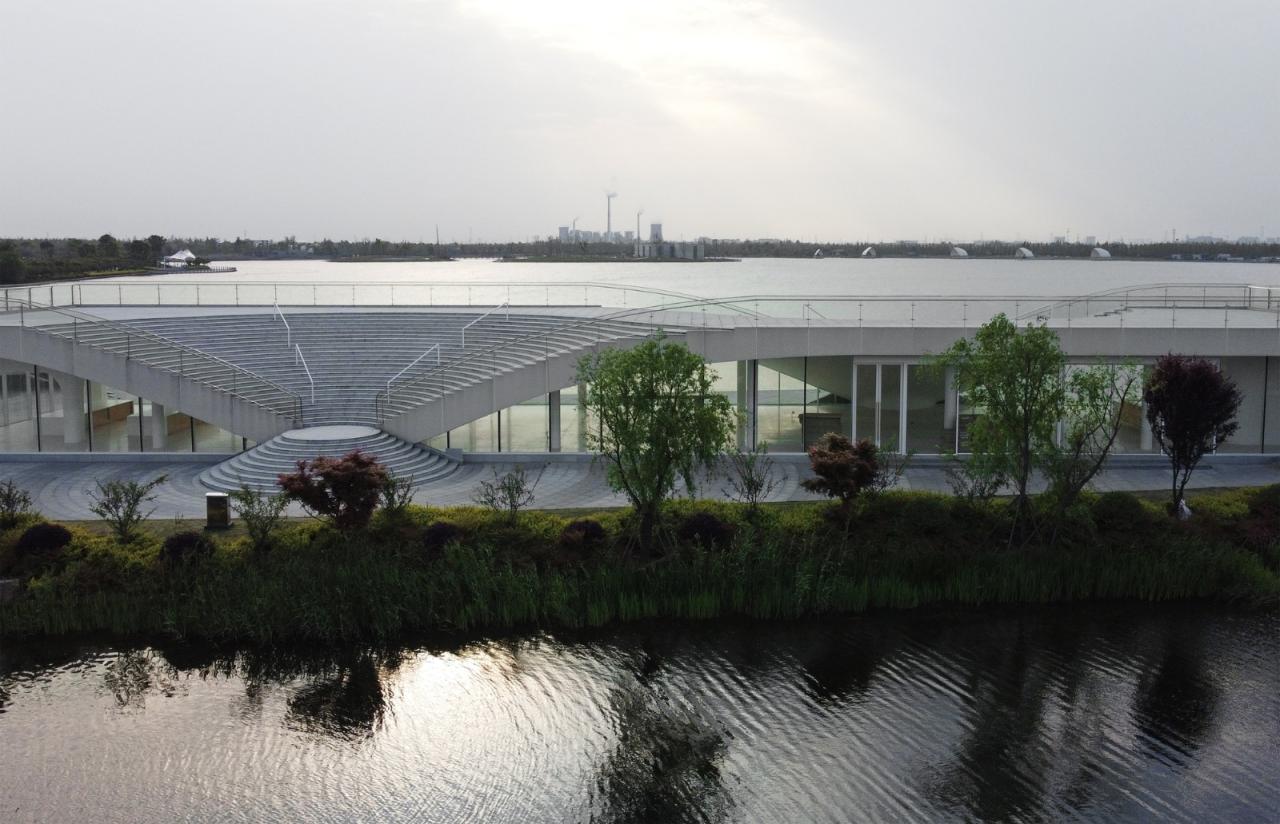 BIM建筑|银杏天鹅湖游船码头 / 禾下建筑 BIM建筑|银杏天鹅湖游船码头 / 禾下建筑