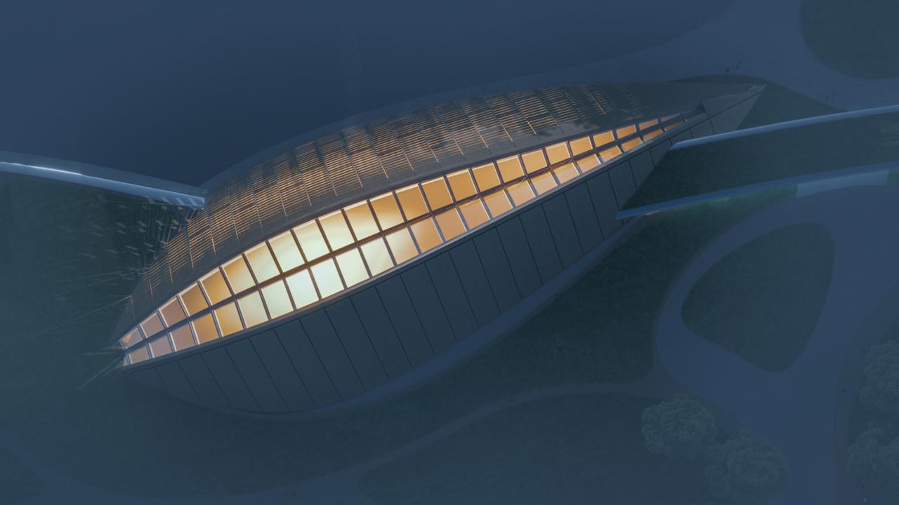 BIM建筑|三星堆博物馆新馆设计方案“三星堆之睛” / MAD BIM建筑|三星堆博物馆新馆设计方案“三星堆之睛” / MAD