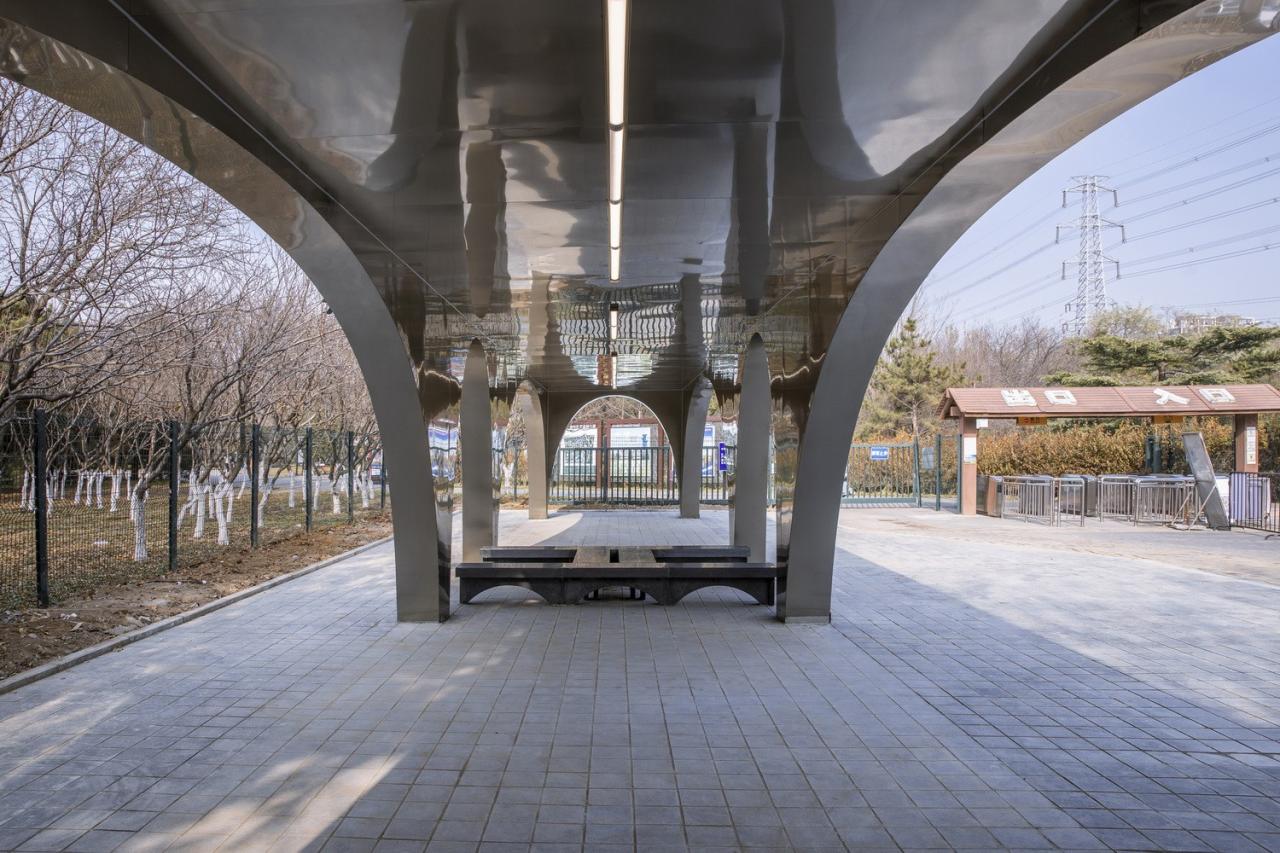 BIM建筑|北京奥林匹克森林公园跑者服务站 / TEMP建筑设计工作室 BIM建筑|北京奥林匹克森林公园跑者服务站 / TEMP建筑设计工作室