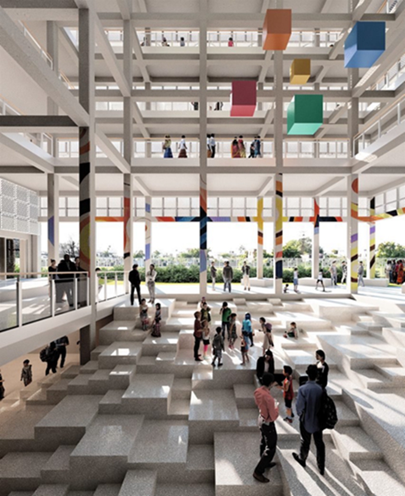 BIM建筑|萨尔工作室为印度拉贾斯坦邦设计文化中心 BIM建筑|萨尔工作室为印度拉贾斯坦邦设计文化中心