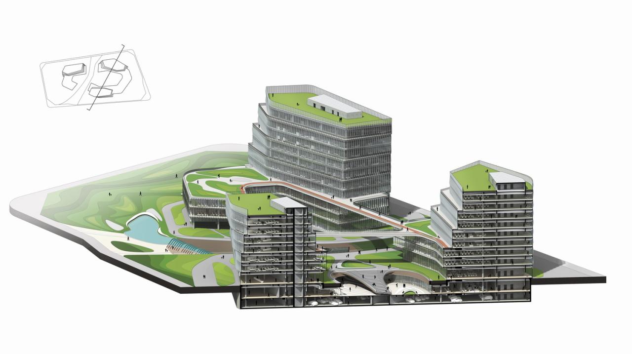 BIM建筑|西山智谷——北京协同创新园 / CAA建筑事务所 BIM建筑|西山智谷——北京协同创新园 / CAA建筑事务所