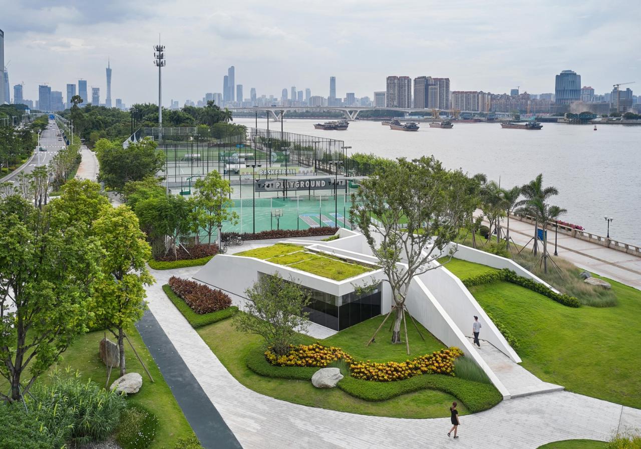 BIM建筑|沃土 | 琶洲保利体育公园服务中心 / 上海间筑设计 BIM建筑|沃土 | 琶洲保利体育公园服务中心 / 上海间筑设计