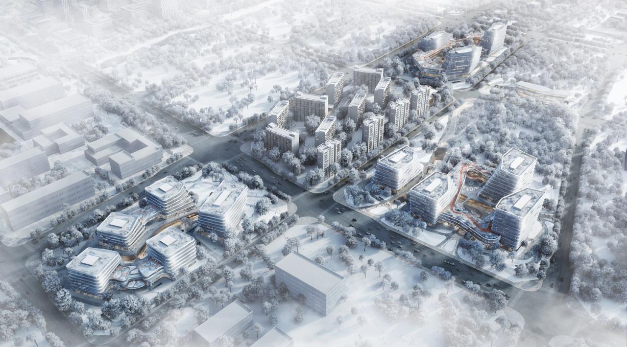 BIM建筑|西山智谷——北京协同创新园 / CAA建筑事务所 BIM建筑|西山智谷——北京协同创新园 / CAA建筑事务所