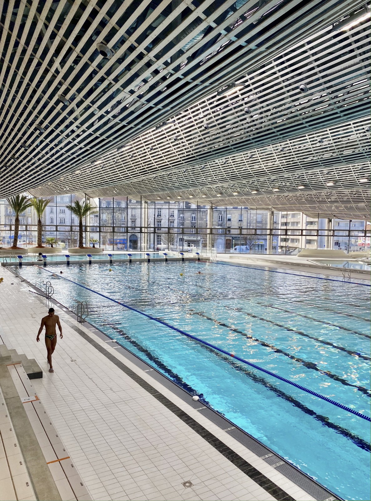BIM建筑|波浪形屋面,UCPA大兰斯体育场 / Marc Mimram BIM建筑|波浪形屋面,UCPA大兰斯体育场 / Marc Mimram
