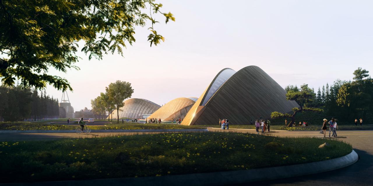 BIM建筑|三星堆博物馆新馆设计方案“三星堆之睛” / MAD BIM建筑|三星堆博物馆新馆设计方案“三星堆之睛” / MAD