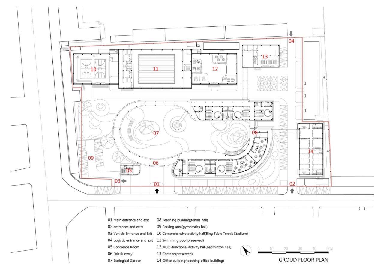 BIM建筑|云南省玉溪市第一幼儿园教育集团桂山园更新 / 上海思序建筑规划设计 BIM建筑|云南省玉溪市第一幼儿园教育集团桂山园更新 / 上海思序建筑规划设计