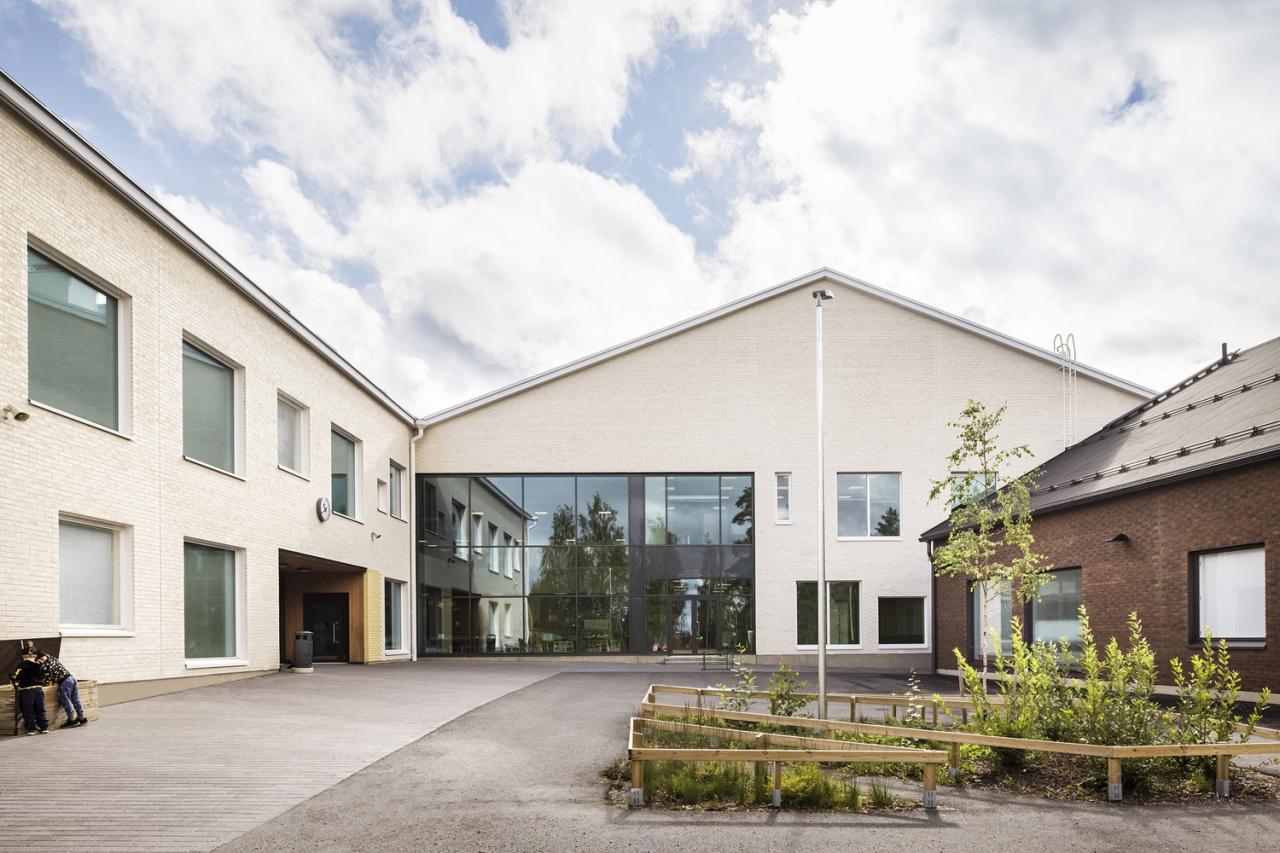 BIM建筑|汉卡萨尔米学校 / Parviainen Architects BIM建筑|汉卡萨尔米学校 / Parviainen Architects
