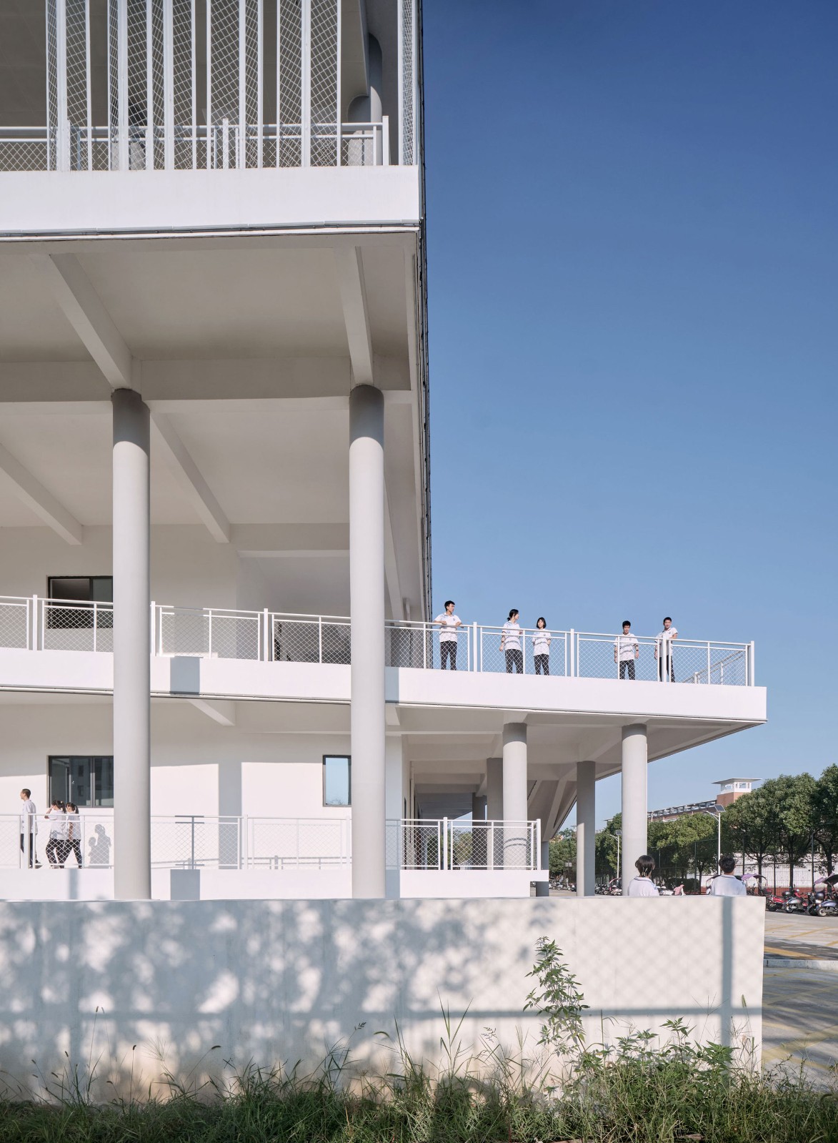 BIM建筑|宜黄一中综合楼 / 以靠建筑 BIM建筑|宜黄一中综合楼 / 以靠建筑