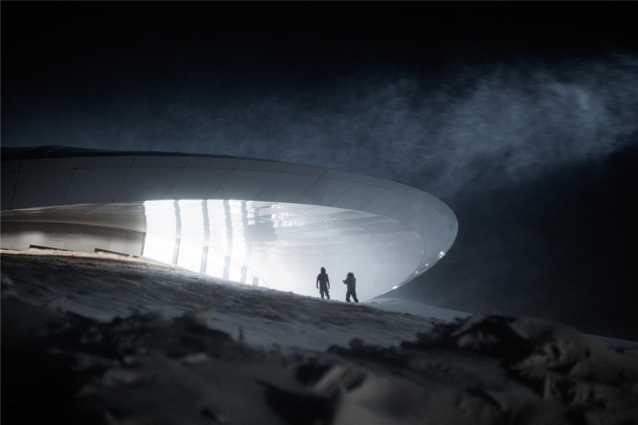 BIM建筑| 雪山下的帐篷 | MAD设计亚布力企业家论坛永久会址建成 BIM建筑| 雪山下的帐篷 | MAD设计亚布力企业家论坛永久会址建成