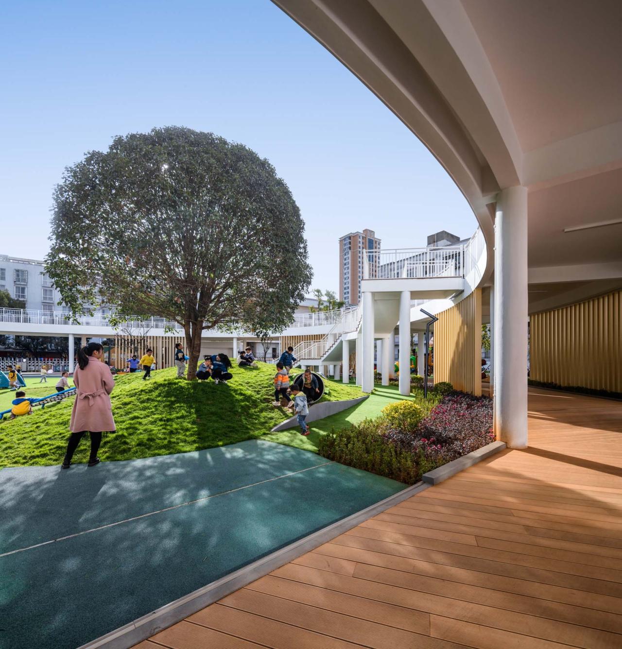 BIM建筑|云南省玉溪市第一幼儿园教育集团桂山园更新 / 上海思序建筑规划设计 BIM建筑|云南省玉溪市第一幼儿园教育集团桂山园更新 / 上海思序建筑规划设计