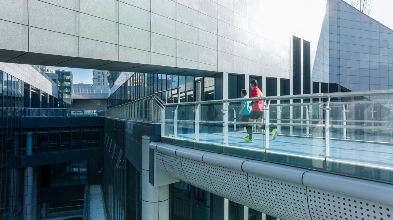 BIM建筑|踏着云朵去奔跑:杭州李宁体育园一期项目 / 柏涛建筑 BIM建筑|踏着云朵去奔跑:杭州李宁体育园一期项目 / 柏涛建筑