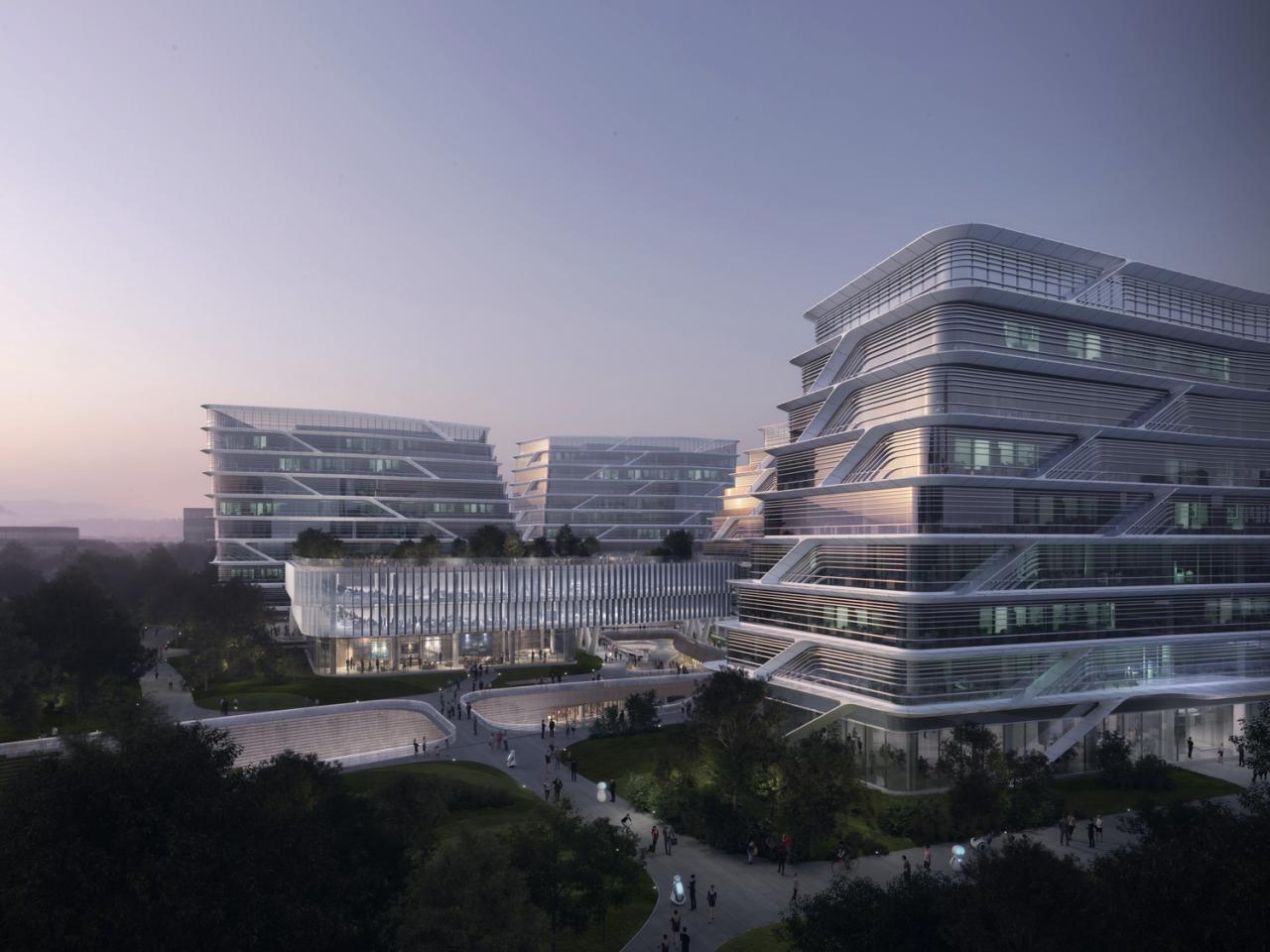 BIM建筑|西山智谷——北京协同创新园 / CAA建筑事务所 BIM建筑|西山智谷——北京协同创新园 / CAA建筑事务所