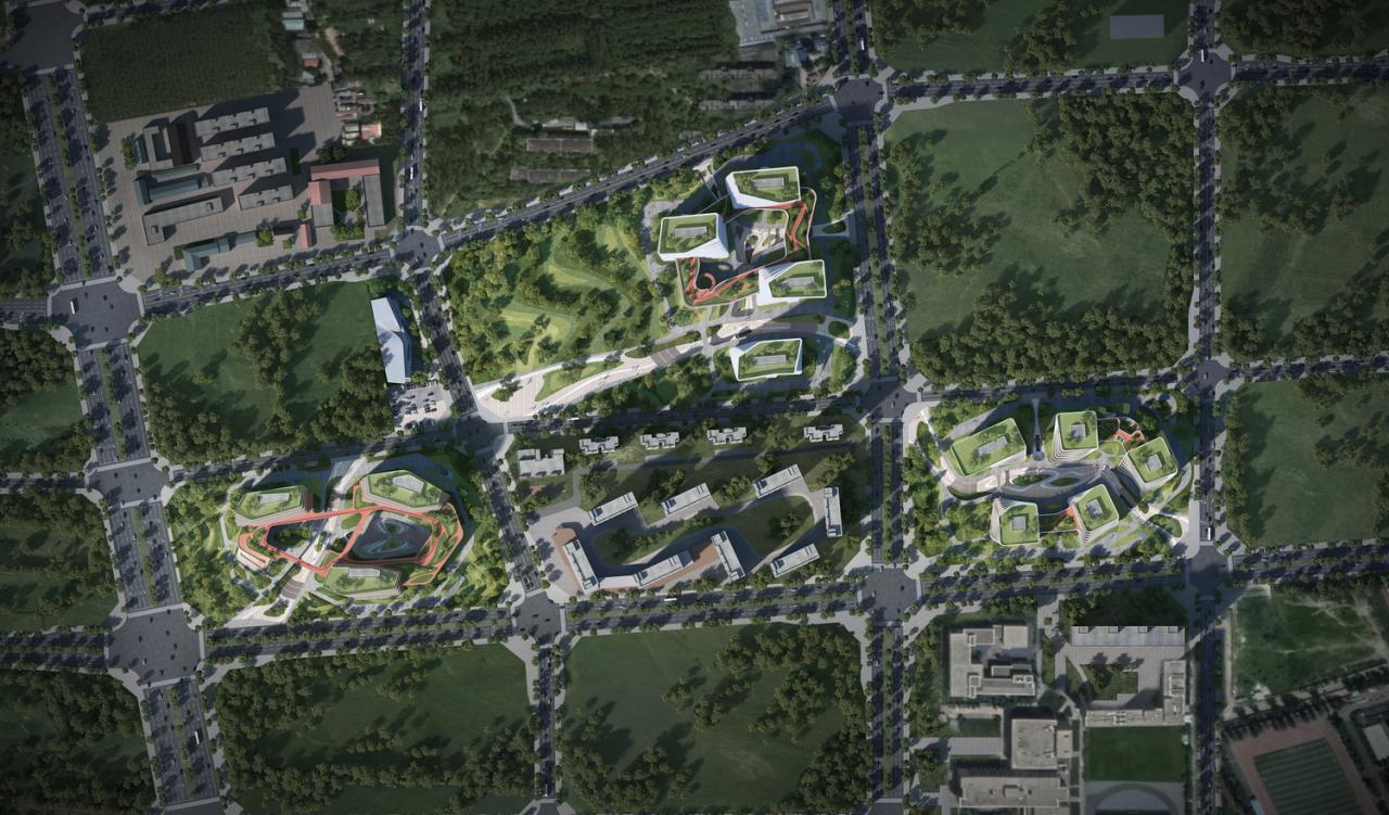 BIM建筑|西山智谷——北京协同创新园 / CAA建筑事务所 BIM建筑|西山智谷——北京协同创新园 / CAA建筑事务所