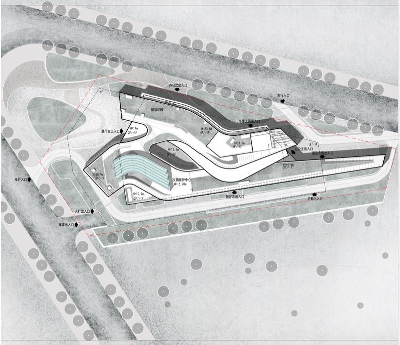 BIM建筑|三峡文物科技保护基地,重庆 / 源道建筑 BIM建筑|三峡文物科技保护基地,重庆 / 源道建筑