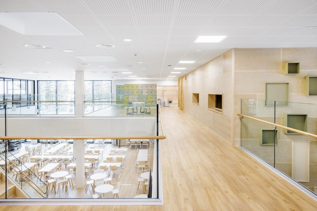 BIM建筑|汉卡萨尔米学校 / Parviainen Architects BIM建筑|汉卡萨尔米学校 / Parviainen Architects