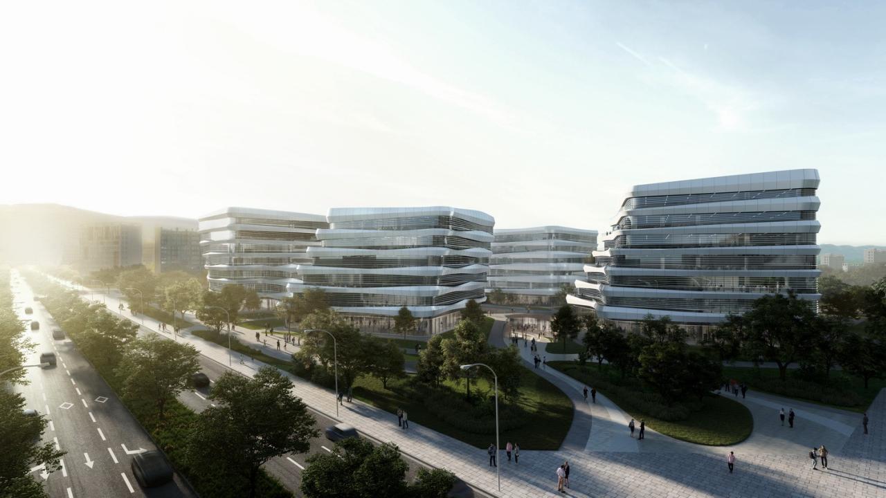 BIM建筑|西山智谷——北京协同创新园 / CAA建筑事务所 BIM建筑|西山智谷——北京协同创新园 / CAA建筑事务所