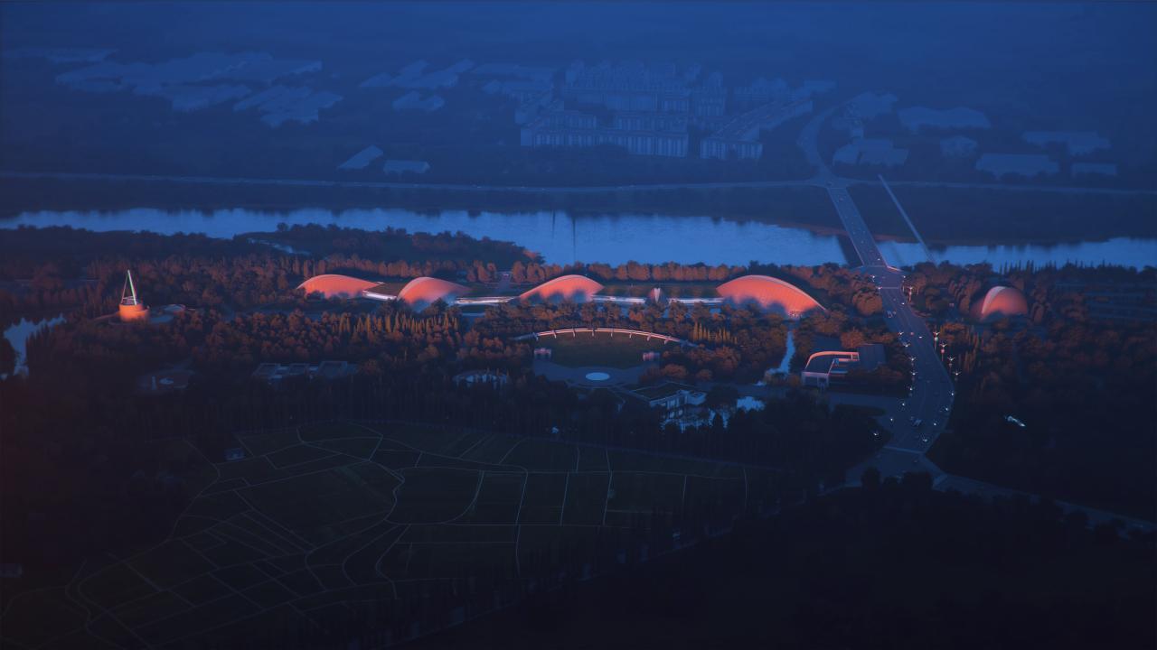 BIM建筑|三星堆博物馆新馆设计方案“三星堆之睛” / MAD BIM建筑|三星堆博物馆新馆设计方案“三星堆之睛” / MAD