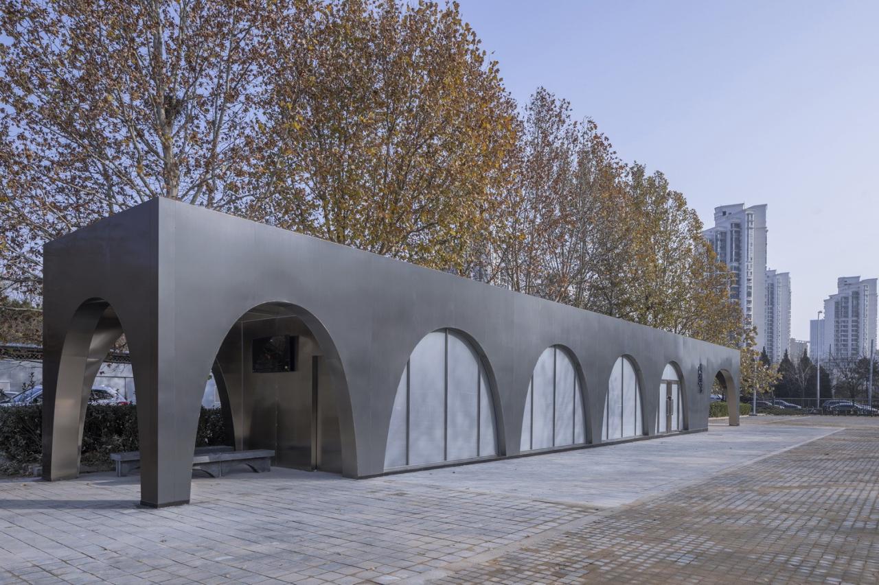 BIM建筑|北京奥林匹克森林公园跑者服务站 / TEMP建筑设计工作室 BIM建筑|北京奥林匹克森林公园跑者服务站 / TEMP建筑设计工作室