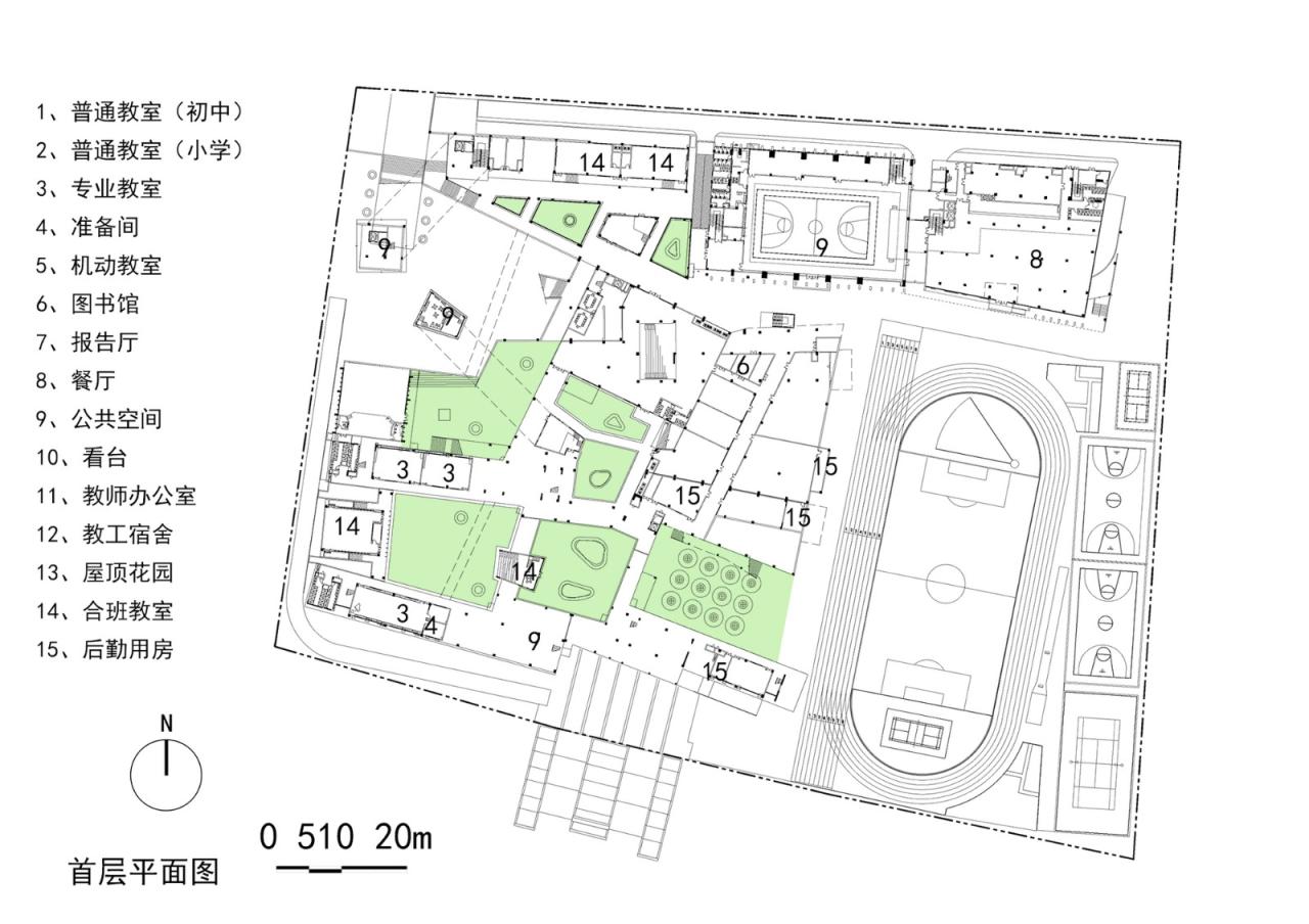 BIM建筑|深圳光明新区凤凰学校 / 深圳大学建筑设计研究院“钟中+钟波涛”工作室 BIM建筑|深圳光明新区凤凰学校 / 深圳大学建筑设计研究院“钟中+钟波涛”工作室