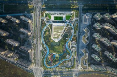 BIM建筑|踏着云朵去奔跑:杭州李宁体育园一期项目 / 柏涛建筑-BIM建筑网