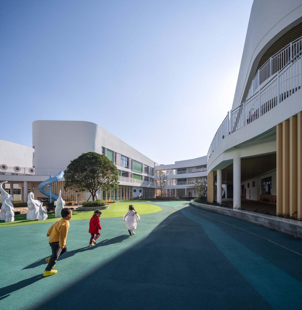 BIM建筑|云南省玉溪市第一幼儿园教育集团桂山园更新 / 上海思序建筑规划设计 BIM建筑|云南省玉溪市第一幼儿园教育集团桂山园更新 / 上海思序建筑规划设计