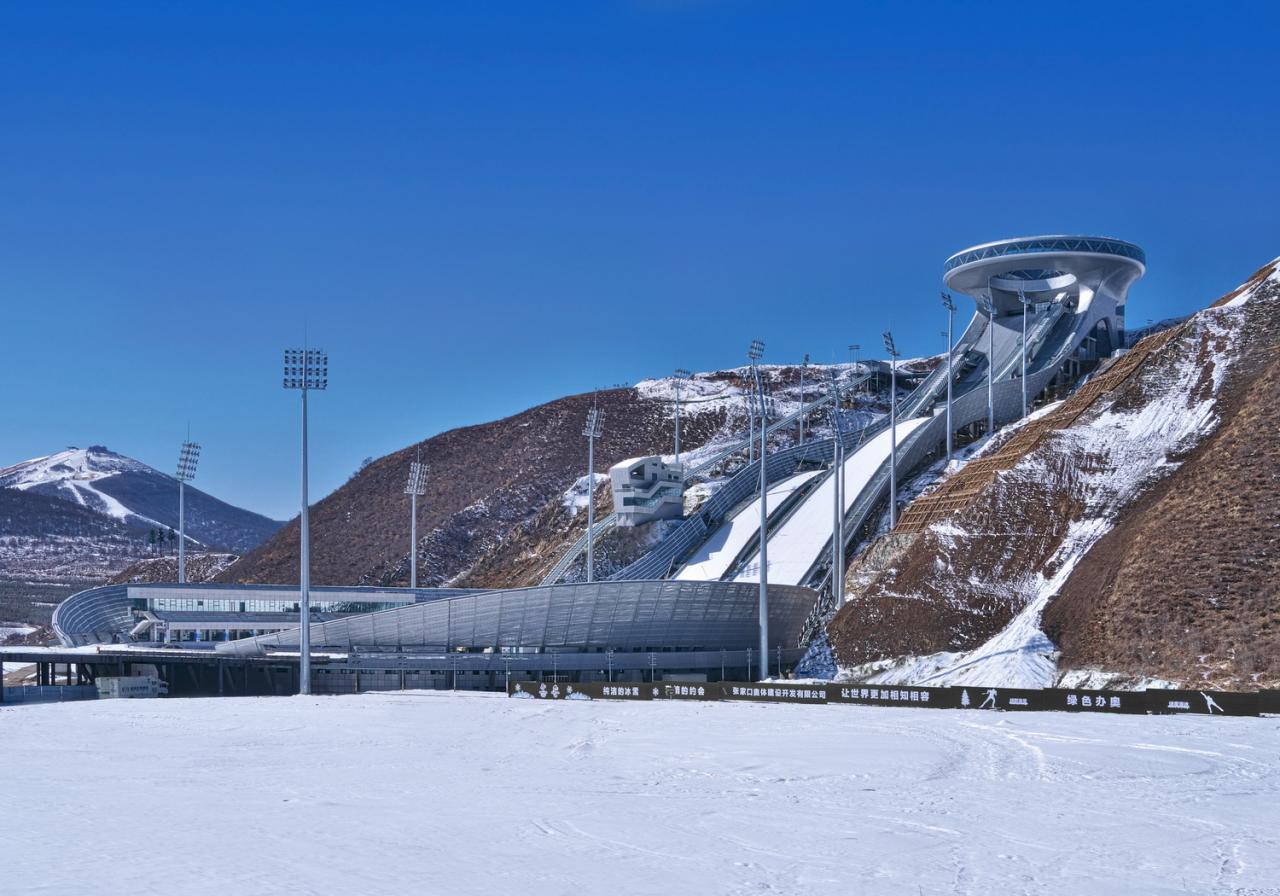 BIM建筑|国家跳台滑雪中心 / THAD 清华大学建筑设计研究院 BIM建筑|国家跳台滑雪中心 / THAD 清华大学建筑设计研究院