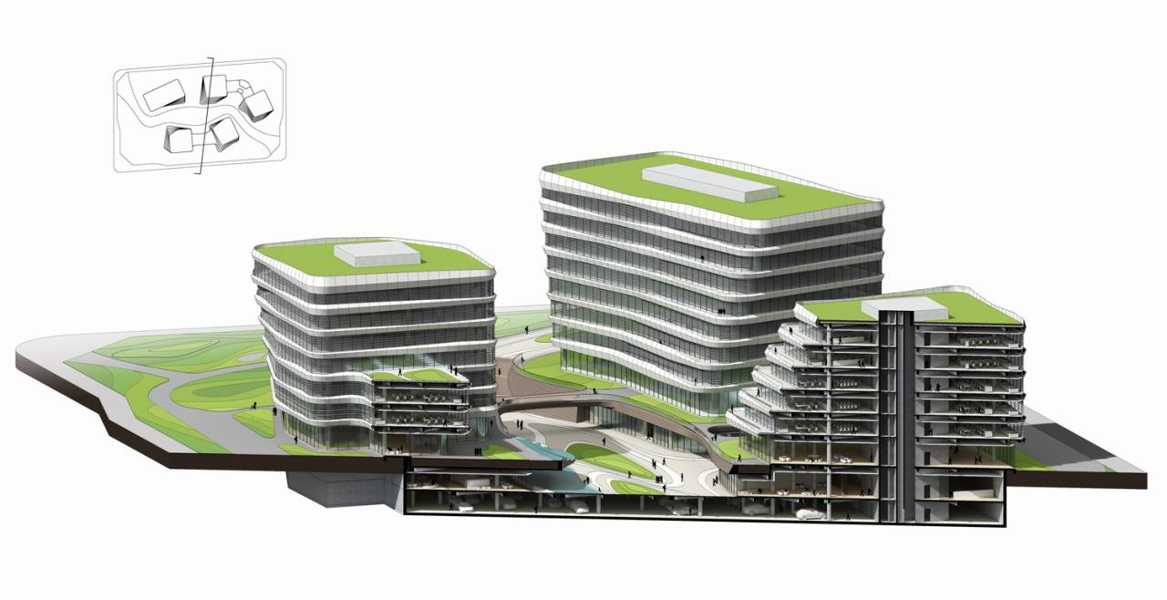 BIM建筑|西山智谷——北京协同创新园 / CAA建筑事务所 BIM建筑|西山智谷——北京协同创新园 / CAA建筑事务所